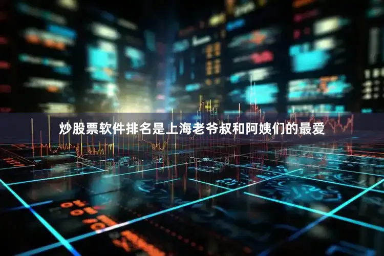 炒股票软件排名是上海老爷叔和阿姨们的最爱